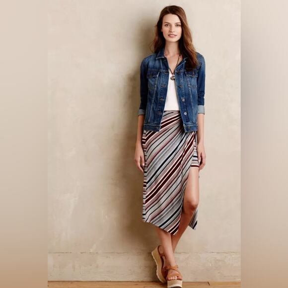 Anthropologie Viedma Wrap Skirt by Bailey 44 - Picture 3 of 11